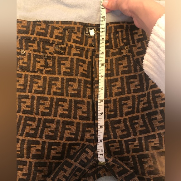 Vintage Fendi Jeans FF Zucca Monogram Pants - Picture 4 of 7